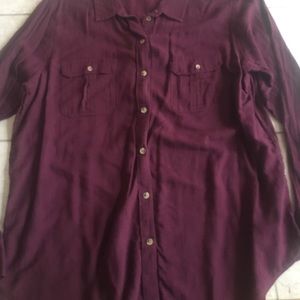 American Eagle xl long sleeve button down top